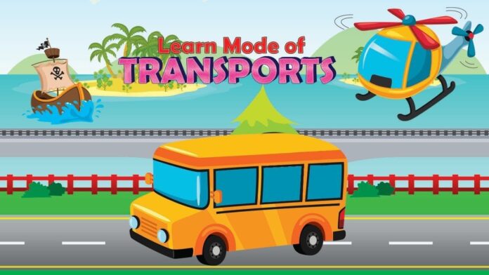 Learn Modes Of Transportation To Toddlers